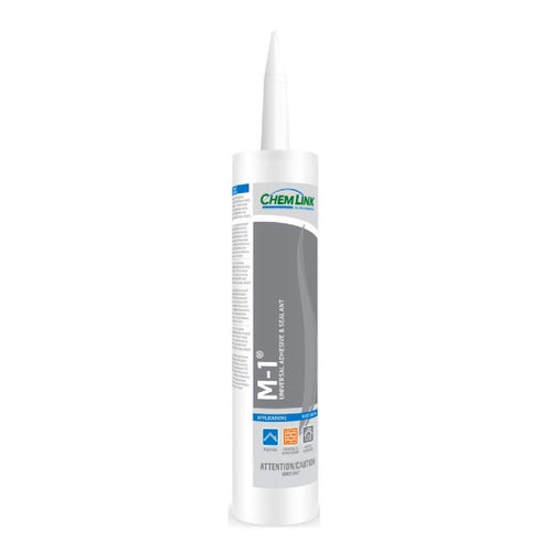 Chemlink M-1 (Gray) Structural Adhesive Sealant 10.1 oz Cartridge (1 Tube)